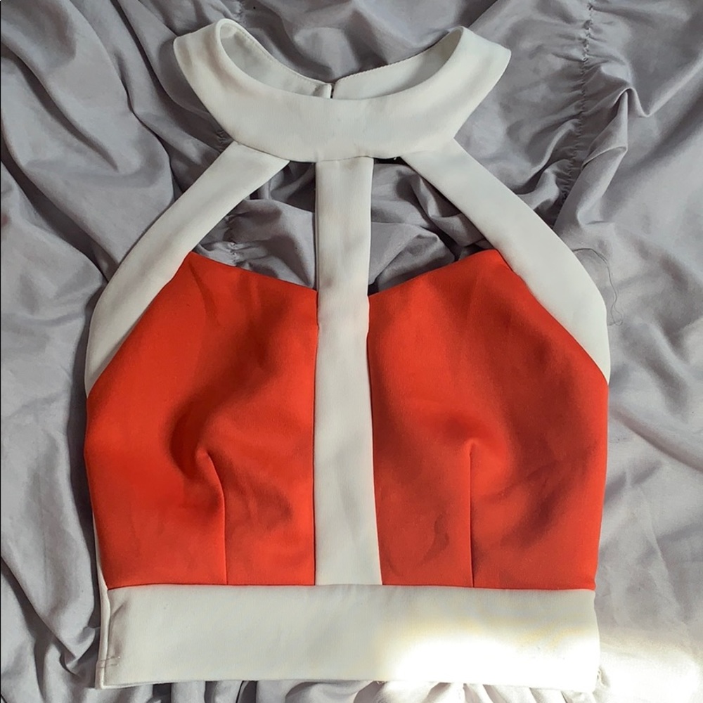 Halter crop top